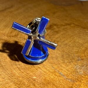 Vintage Delft Windmill Charm